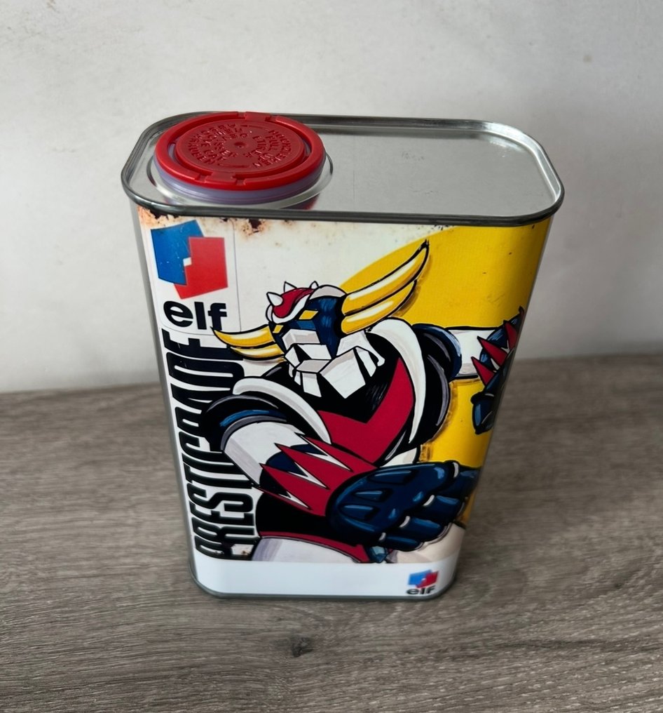 ELF - Goldorak Bidon d’huile vide car décoration #2.1