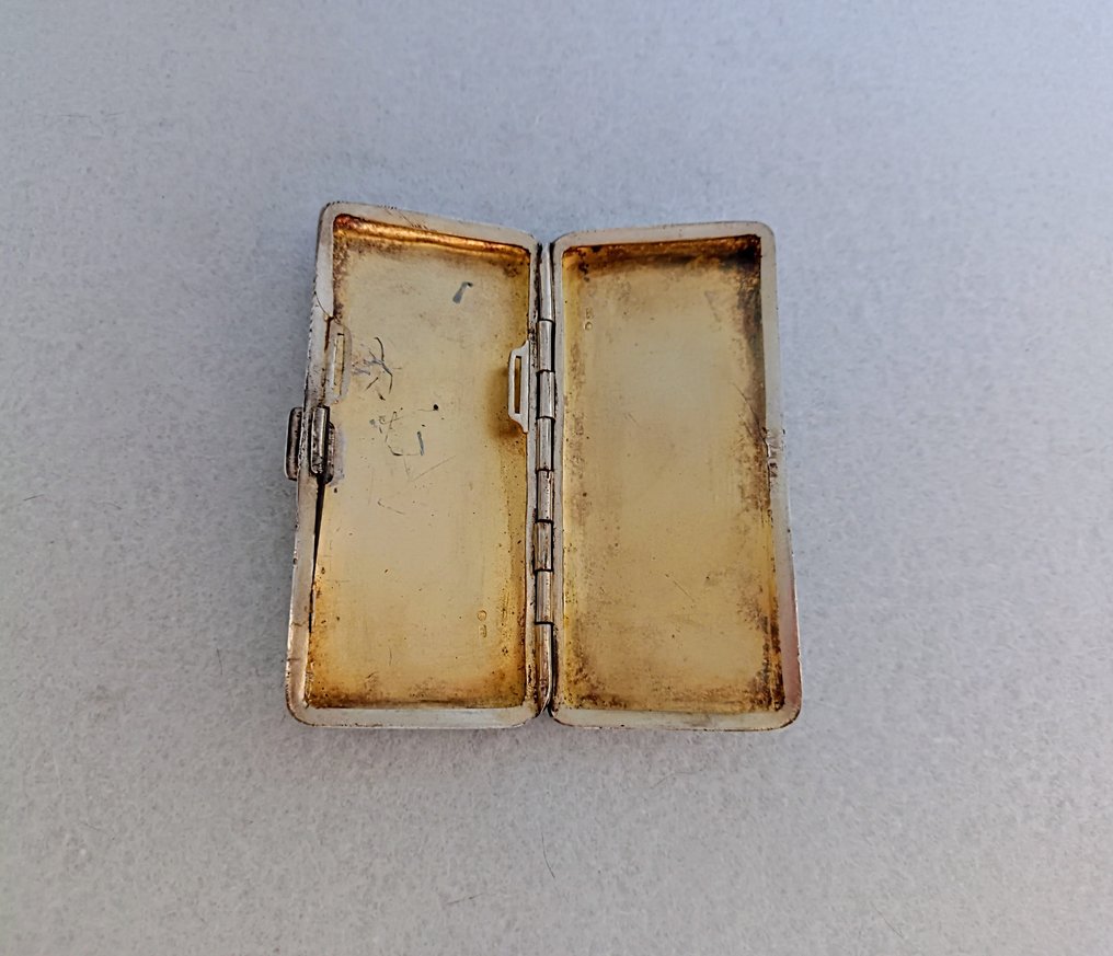 Wiener Werner Werkstatte Collectable - 盒子 - .900 银, 珐琅 #4.3