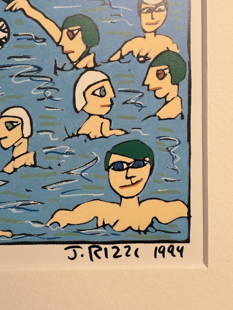 James Rizzi (1950-2011) - A War in the Water #4.3