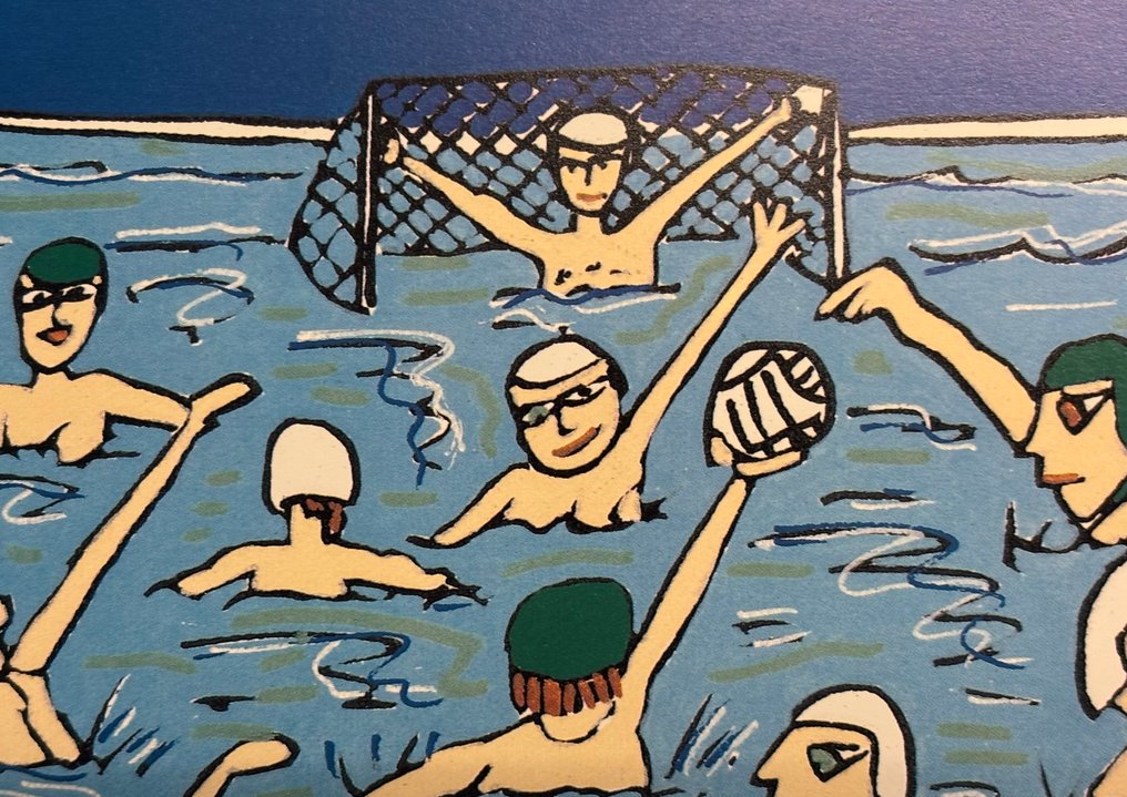 James Rizzi (1950-2011) - A War in the Water #1.0