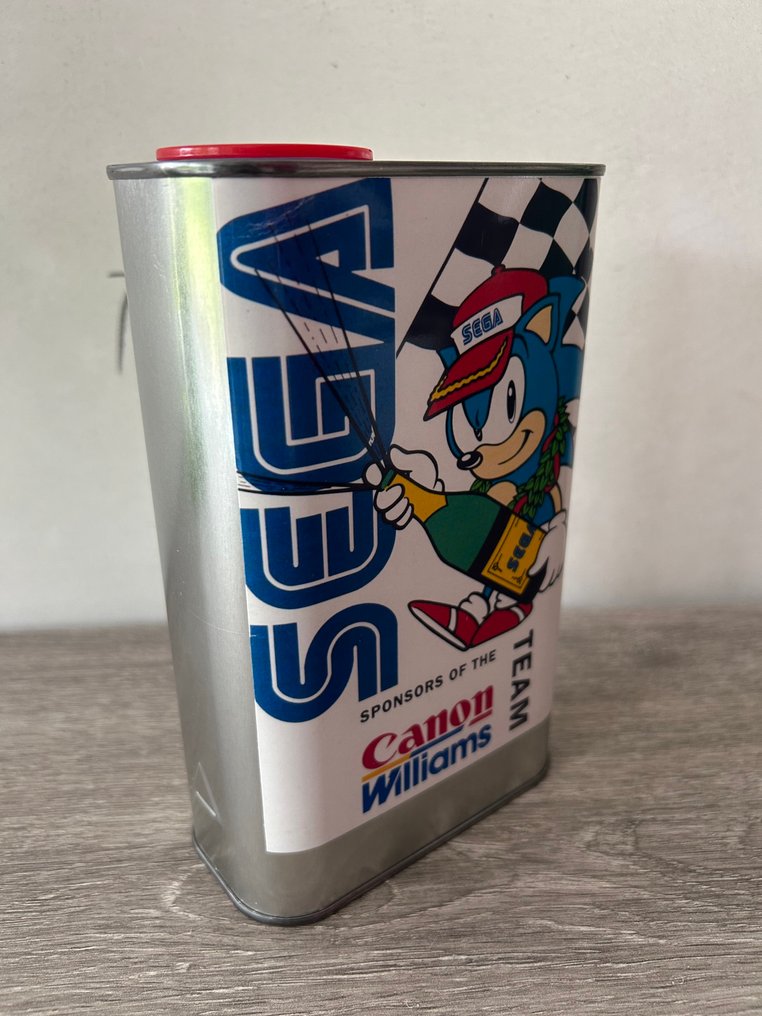 Artwork - Bidon d’huile Williams Renault Sega F1 époque Senna Prost - 2024 #3.2