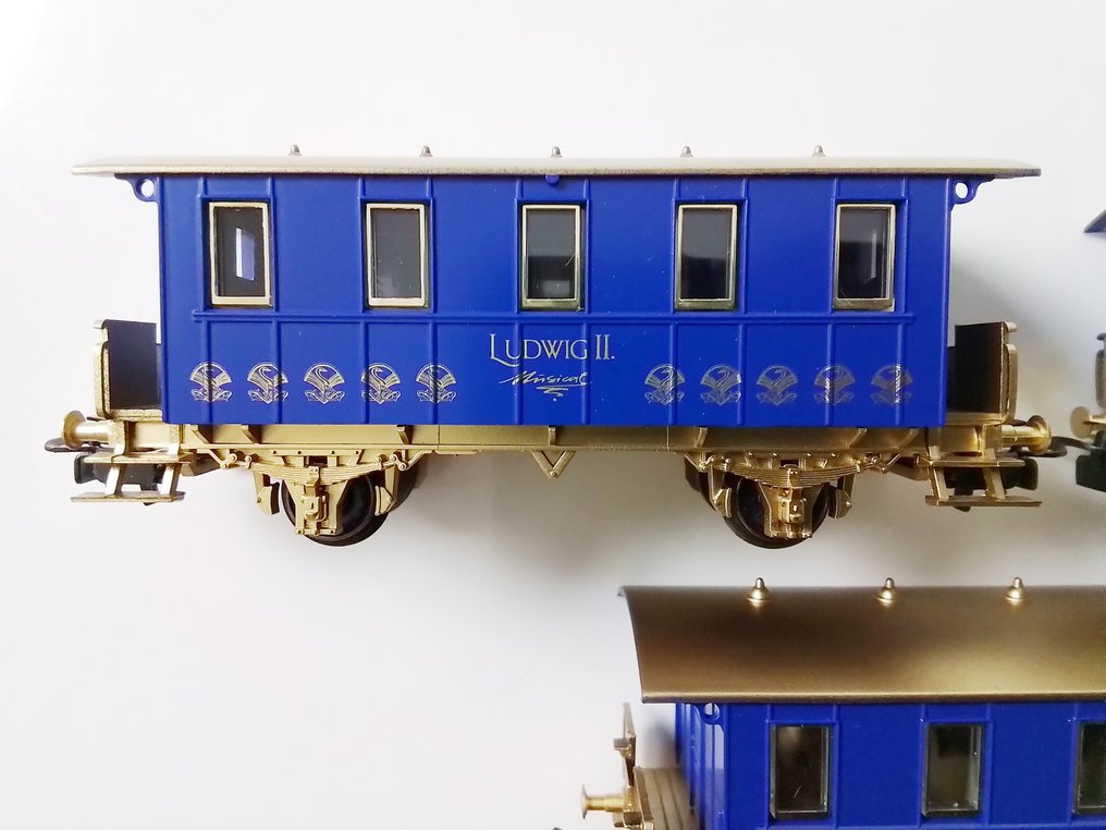 Märklin H0 - 41071 - Τρένο μοντελισμού (3) - Μουσικά οχήματα Ludwig II. - K.Bay.Sts.B #3.2