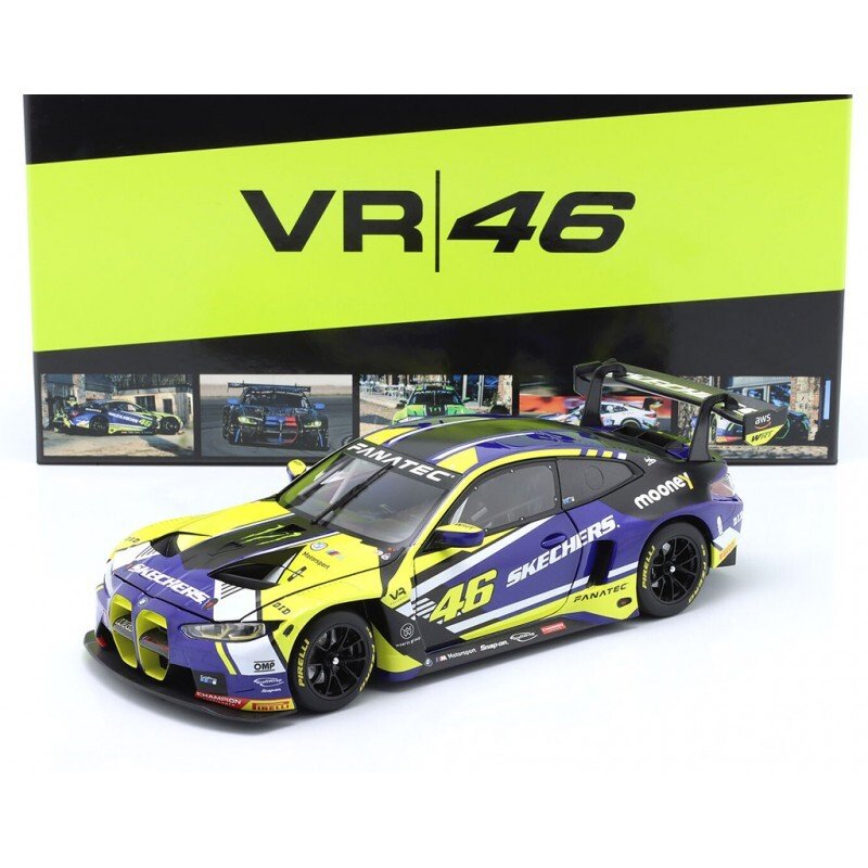 Minichamps 1:18 - Modell racerbil - BMW M4 GT3 #46 Presentation Car 2023 Team WRT Valentino Rossi - 113 232346 #1.0