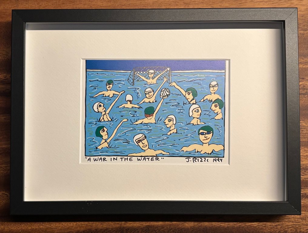 James Rizzi (1950-2011) - A War in the Water #1.0