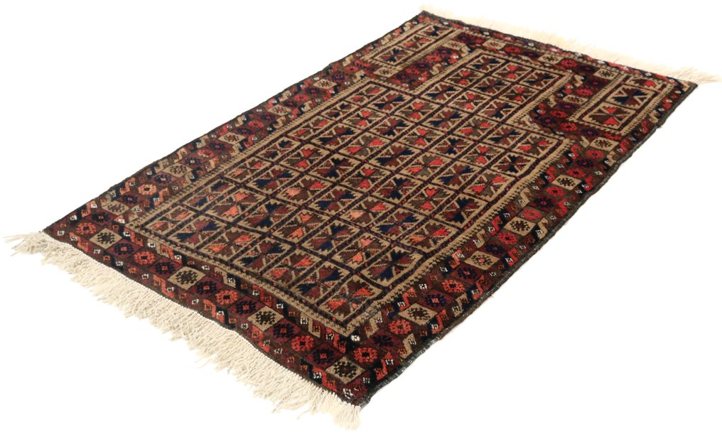 Belutsch Antique Carpets - Rug - 160 cm - 95 cm - Ancient Nomadic Art #1.0