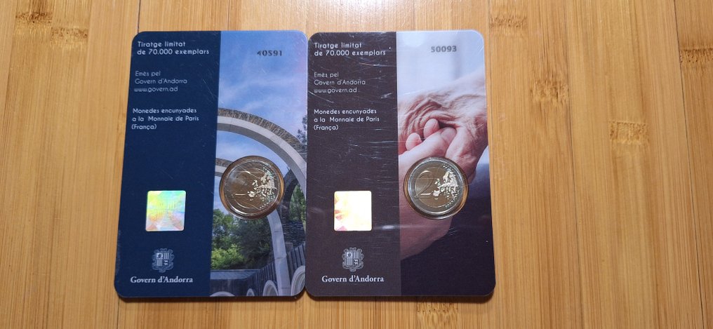 Andorra. 2 Euro 2021  (Zonder Minimumprijs) #1.0