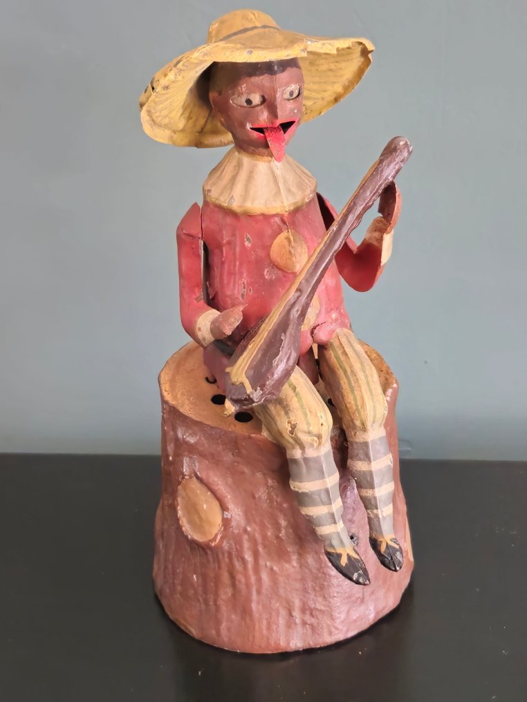 Günthermann - 锡制玩具 - The Banjo Player - 1920-1930 - 德国 #1.0