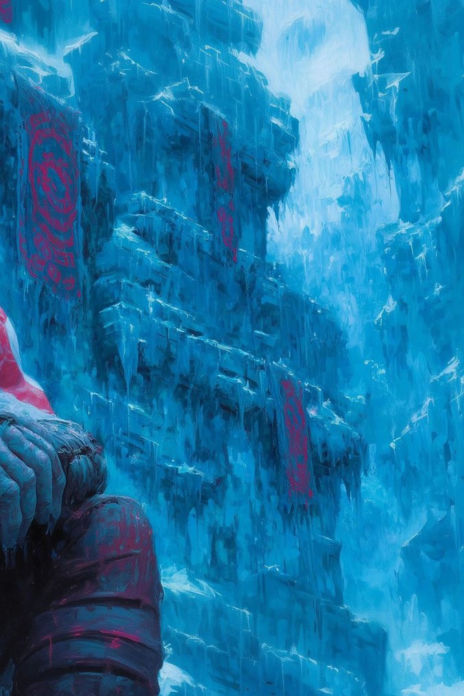 Canvas Fit - Alberto Ricardo - El silencio del guerrero. Kratos #4.3