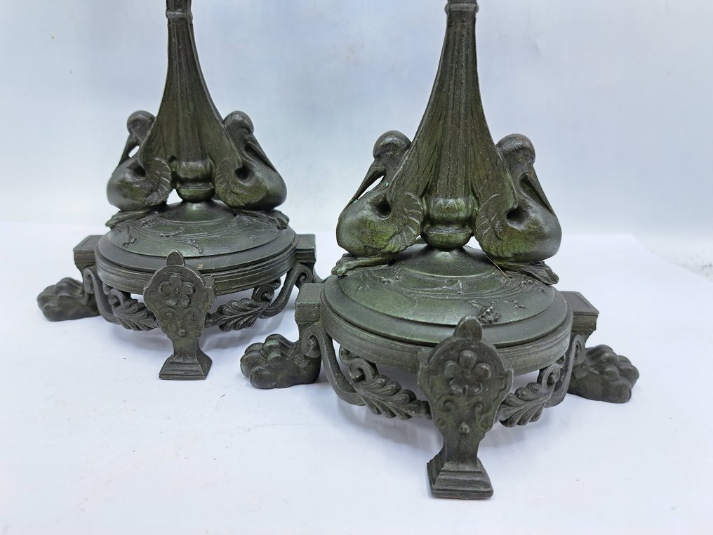 燭台 - 合金 - 两个桌灯 #2.1