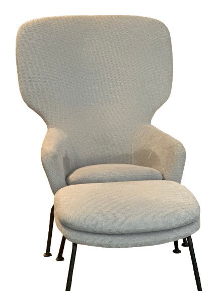 BoConcept - Stol (2) - Dublin-fåtöljen - Metall, Textil #1.0