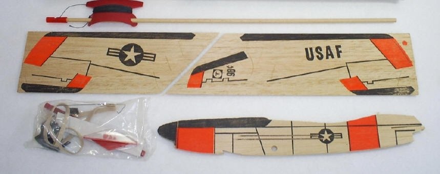Testors - Παιχνίδι Testors U-Control Balsa Glider - 1960-1970 - ΗΠΑ #1.0