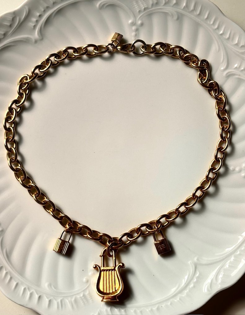 Hermès - Rav - Forgyldt - Kæde #3.2