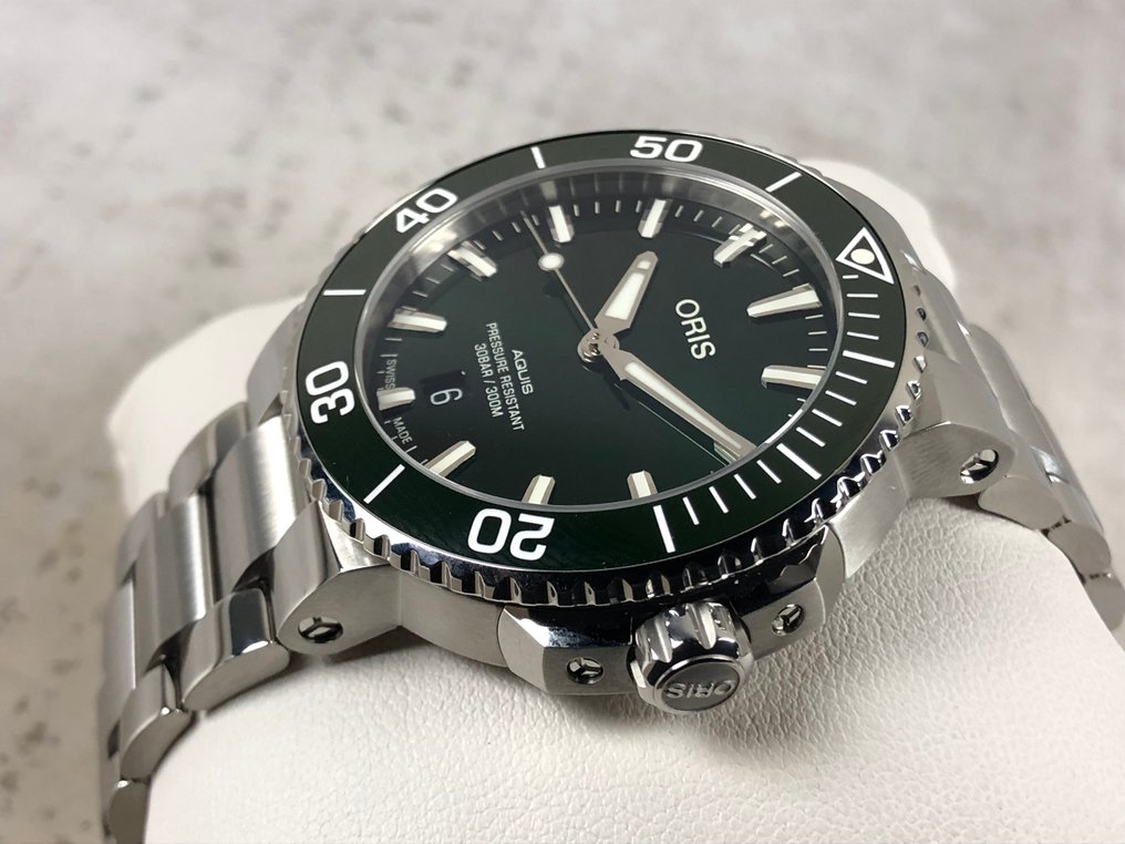 Oris - Aquis Automatic - Ingen reservasjonspris - 01 733 7766 4157-07 8 22 05PEB - Herre - 2020+ #2.1