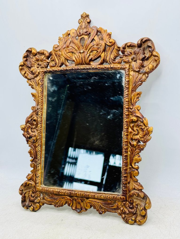 鏡 (2)- 丰饶  - 青銅色 - 20世纪末的第一批镜子 #3.2