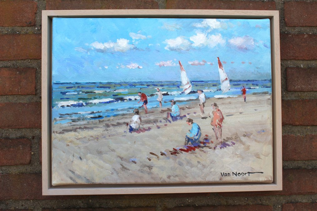Van Noort (XX-XXI) - Zonnig strandgezicht Zandvoort #1.0