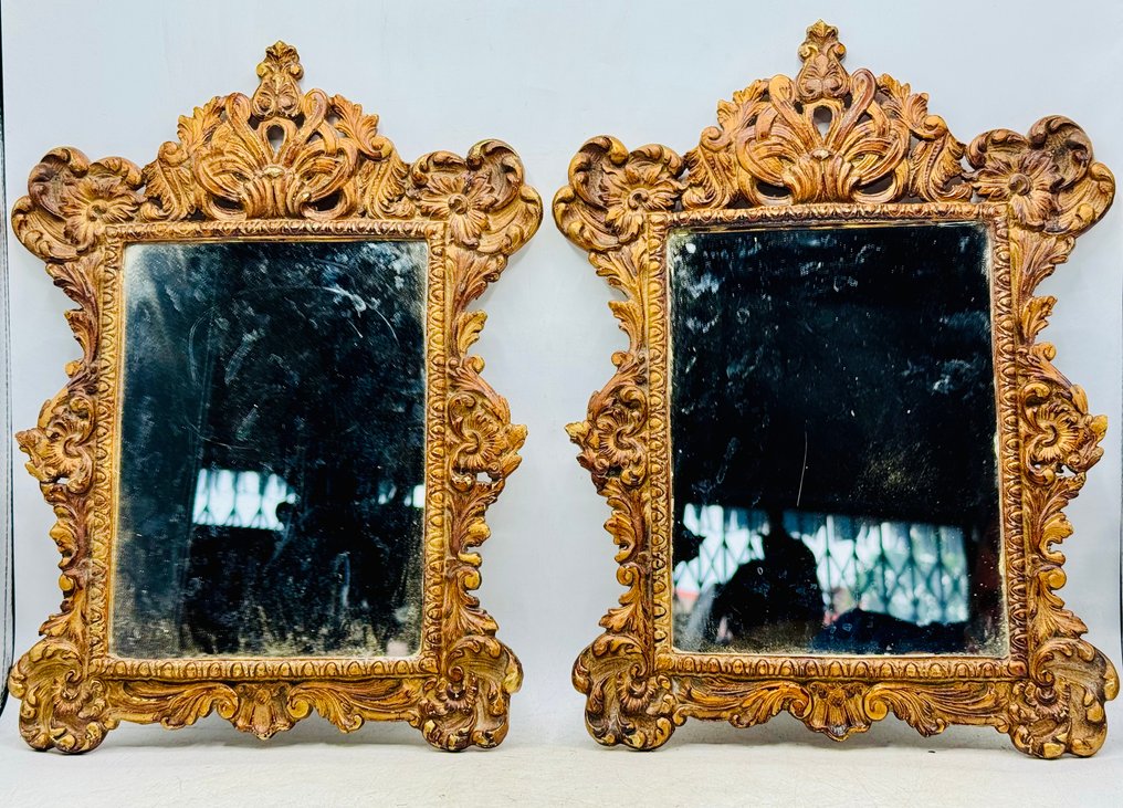 鏡 (2)- 丰饶  - 青銅色 - 20世纪末的第一批镜子 #1.0