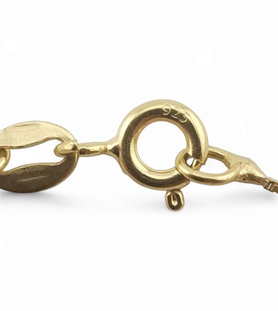 Coral - Prata - Colar com pingente - talhado à mão #4.3