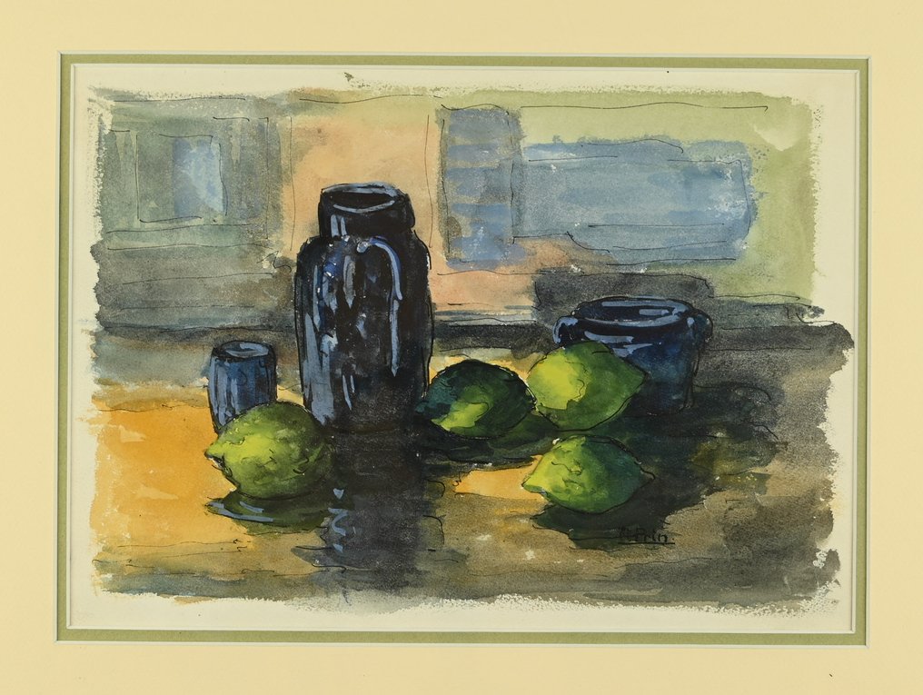 René Prin (1905-1985) - Nature morte #3.2