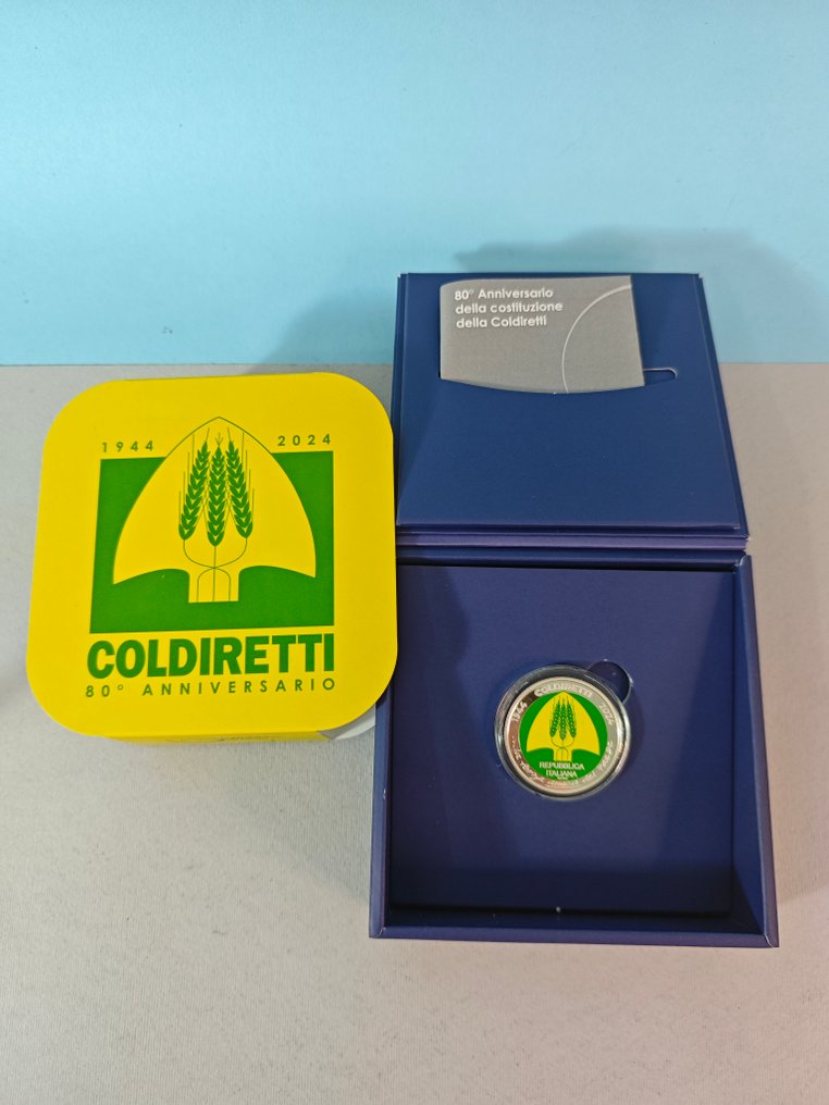 意大利. 4 Euro 2024 "Coldiretti" Proof  (没有保留价) #2.1