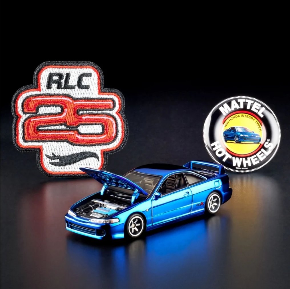 Hot Wheels 1:64 - Modelauto - Hot Wheels Collectors RLC Exclusive 1995 Honda Integra Type R - 2025 Red Line Club lidmaatschapsauto #3.2