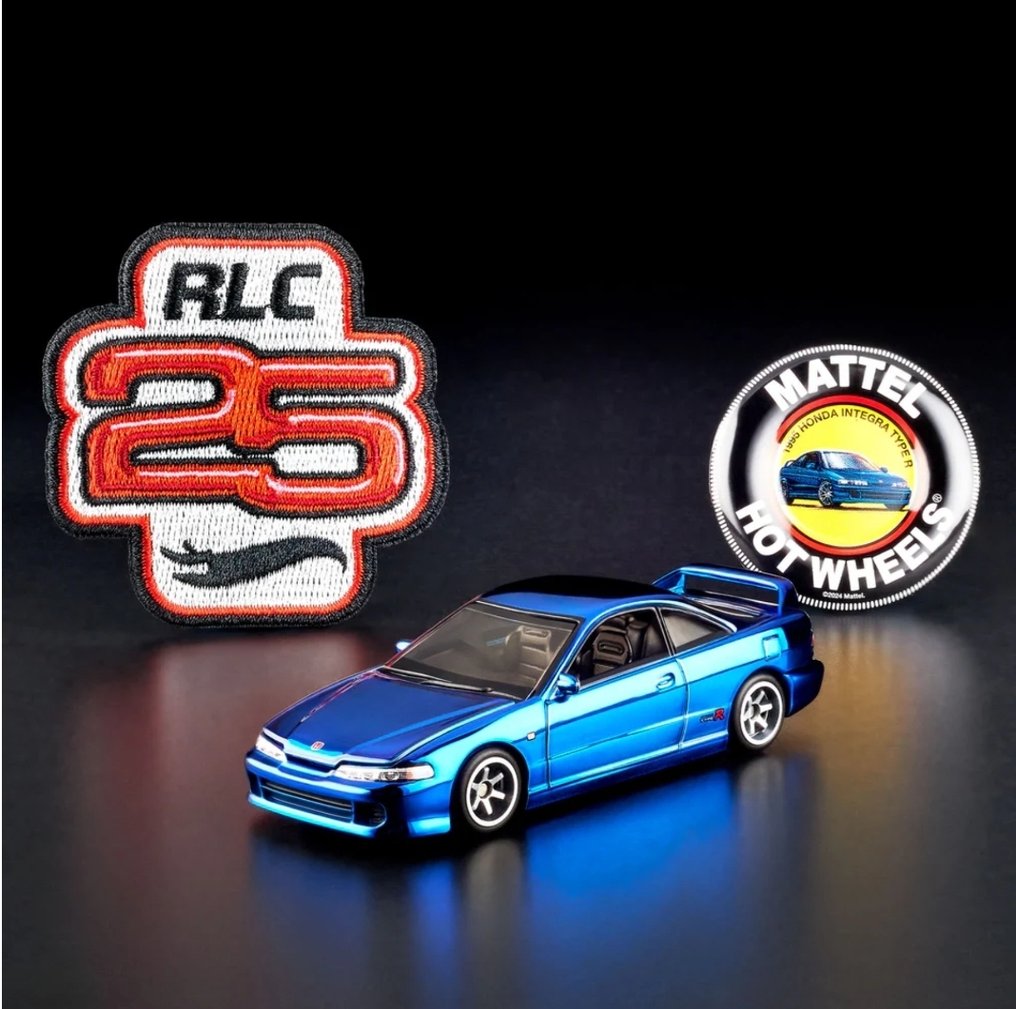 Hot Wheels 1:64 - Modelauto - Hot Wheels Collectors RLC Exclusive 1995 Honda Integra Type R - 2025 Red Line Club lidmaatschapsauto #4.3
