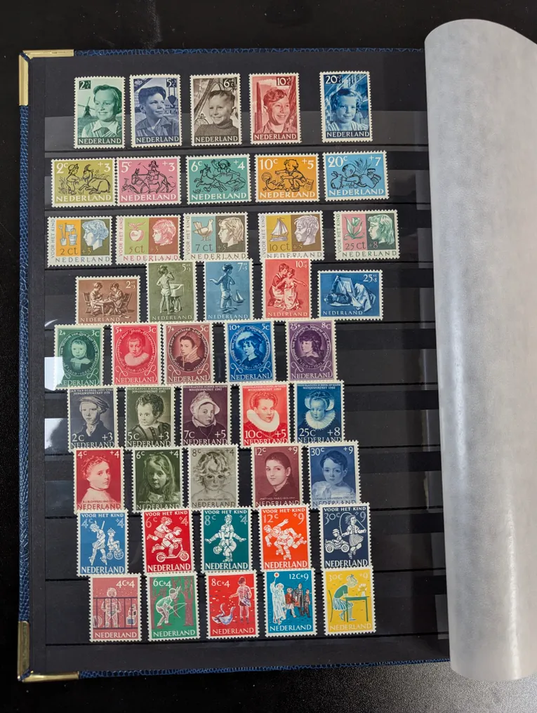 Netherlands 1924/2024 - Album of Kinderpostzegels + Various Thank You Cards #3.2