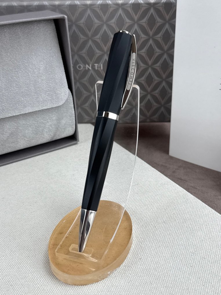 Visconti - Divina Matte Black KP18-29-BP - 没有保留价 - 圆珠笔 #1.0
