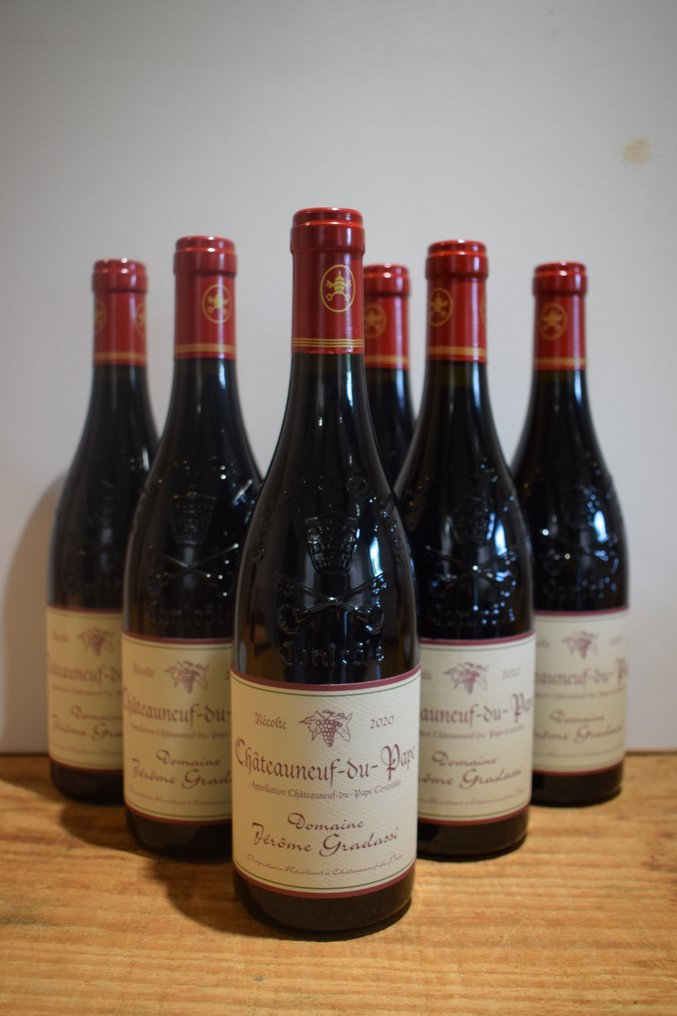2020 Jérôme Gradassi - Châteauneuf-du-Pape - 6 Pullo (0.75L) #1.0