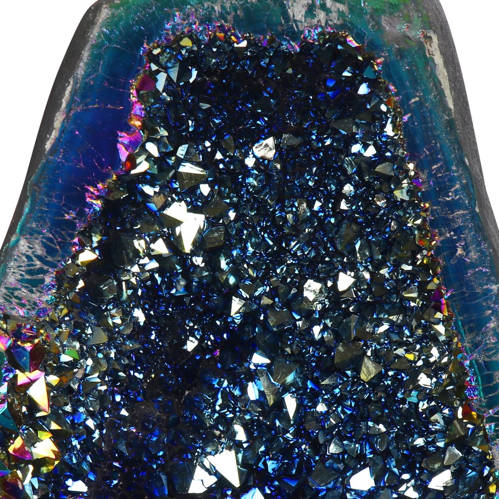 Reducere! - Titanium Amethyst - Geode - 32x31x14 cm- 9 kg #4.3