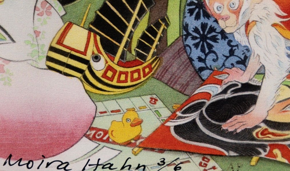 水下世界 由 Moira HAHN - 木 - U.S. - 20世纪 #1.0