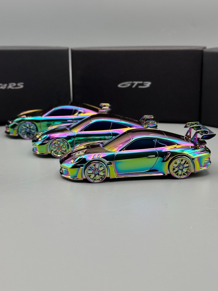 Porsche GT3 RS+GT3+GT4 RS sju färger Pennvässare - Porsche #1.0