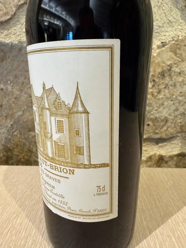 1995 Chateau Haut-Brion - Pessac-Léognan 1er Grand Cru Classé - 1 Bottle (0.75L) #4.3