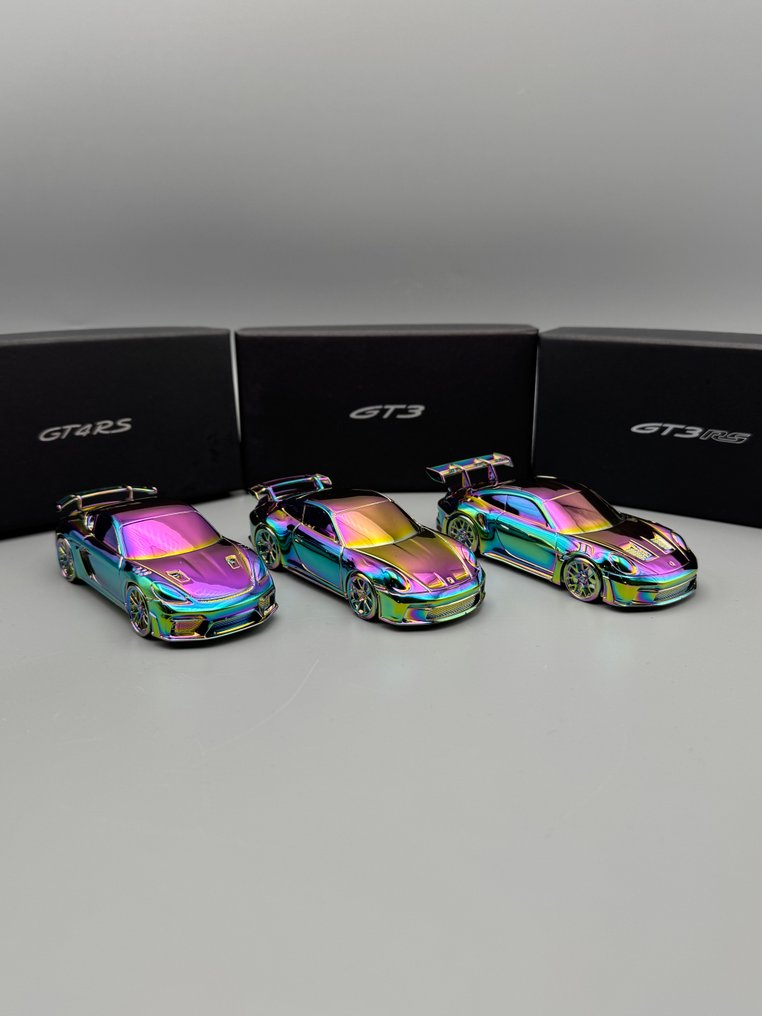 Porsche GT3 RS+GT3+GT4 RS sju färger Pennvässare - Porsche #1.0