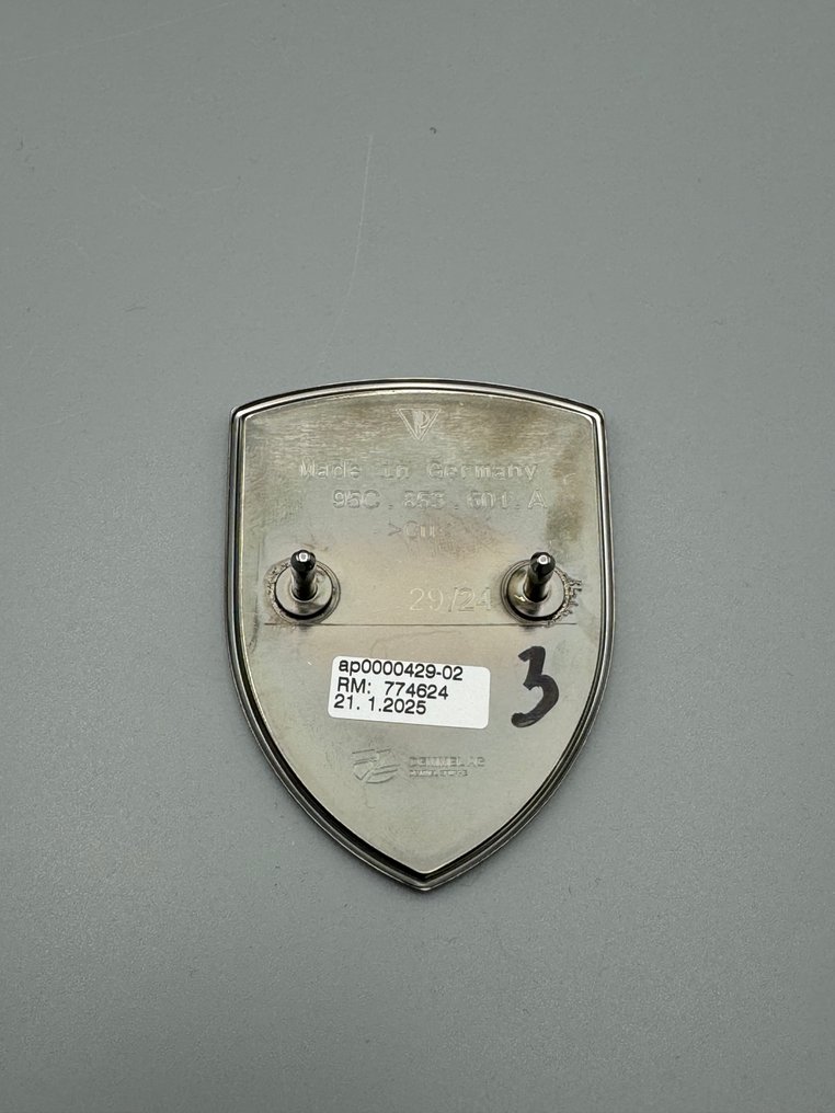 保时捷原厂2024年涡轮之石标志徽章 - Porsche #4.3