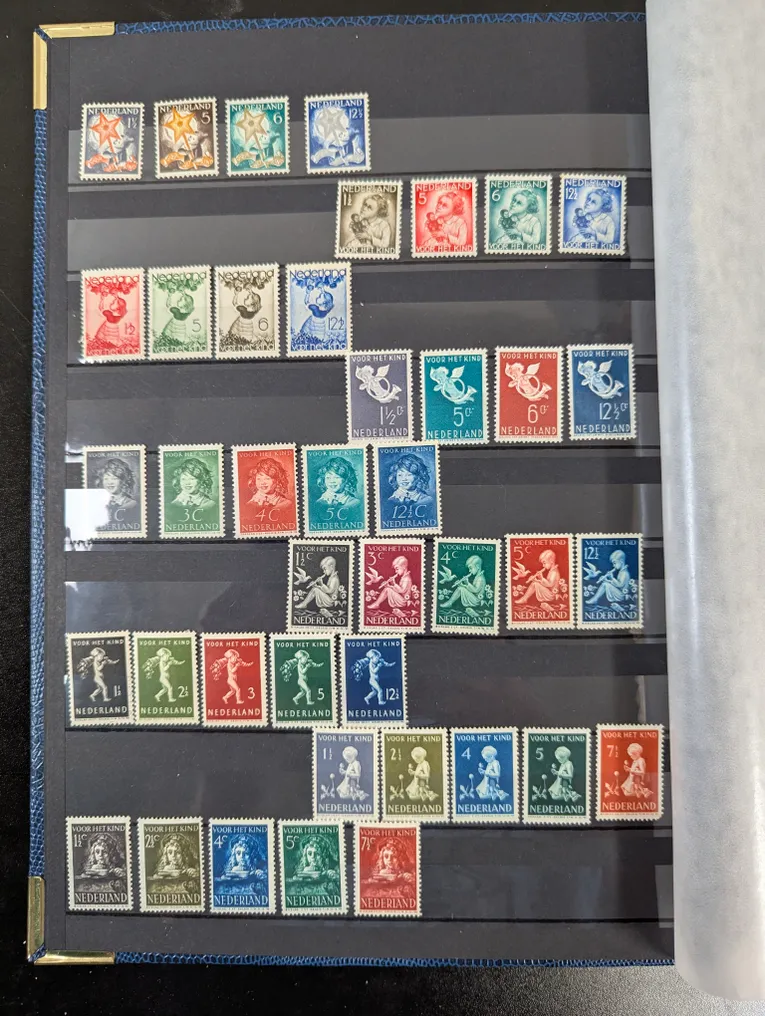 Netherlands 1924/2024 - Album of Kinderpostzegels + Various Thank You Cards #2.1