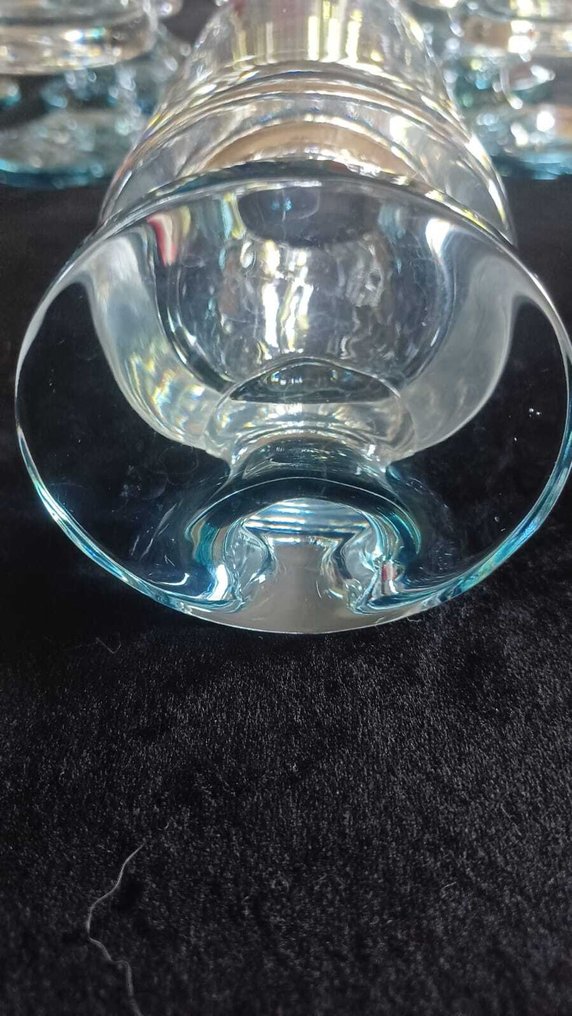 Arnolfo di Cambio - Joe Colombo - Smoke - 水杯 (12) - 水晶 - Raro Set 12 Bicchieri #3.2