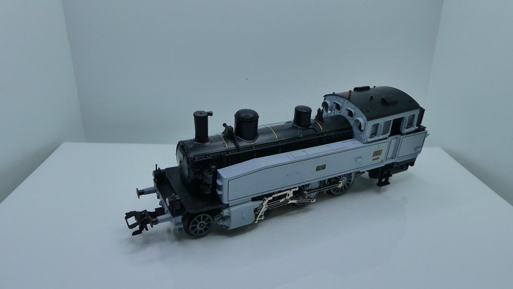 Märklin H0 - 3412 - Locomotora de vapor (1) - Clase T5 gris - K.W.St.E. #4.3