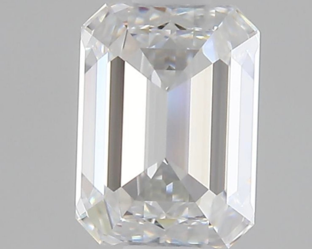 1 pcs 鑽石  (天然)  - 0.70 ct - 祖母綠形 - D (無色) - VVS1 - 美國寶石學院（Gemological Institute of America (GIA)） - Ex Ex #2.1