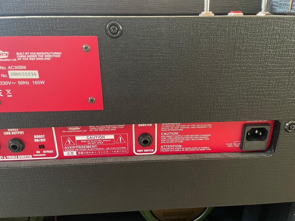 VOX AC30 Brian May signature - 物品數量: 1 - 吉他真空管一體式擴大機 #3.2