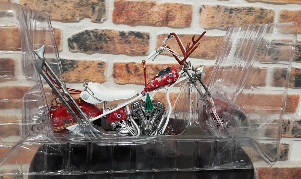 Ertl 1:10 - Modelmotorcykel - Christmas bike - Orange County Choppers #2.1