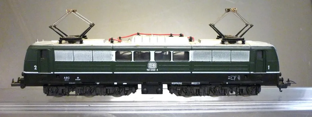 Lima H0 - Ηλεκτροκίνητη ατμομηχανή (2) - BR151 002E + E69 06 - DB #4.3