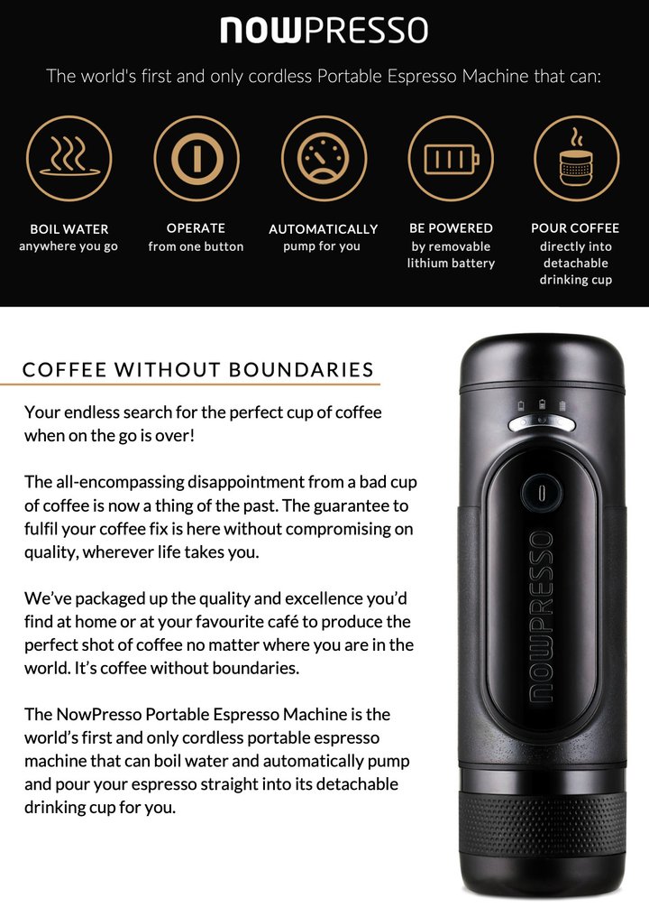 NowPresso  ,Tonino Lamborghini - Καφετιέρα -  NowPresso - Πλαστικό #3.2