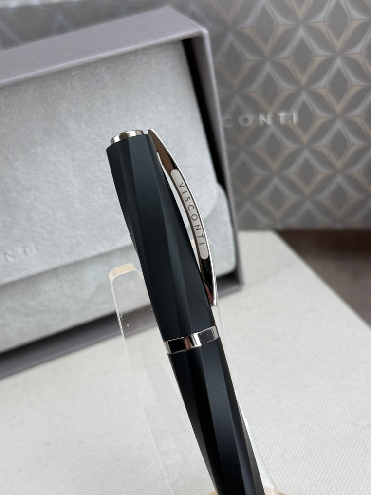 Visconti - Divina Matte Black KP18-29-BP - 没有保留价 - 圆珠笔 #4.3