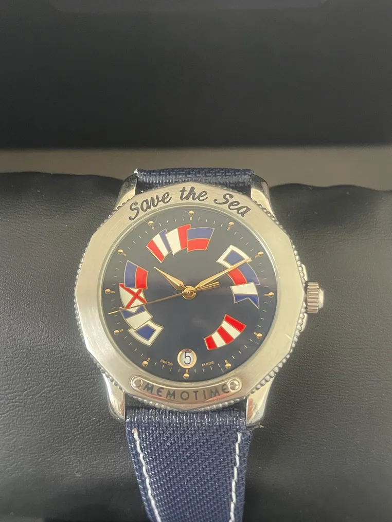 Save The Sea Quartz by Memotime Design Corum - Save The Sea Quartz Grand Modèle - Unisex - 1985 #2.1