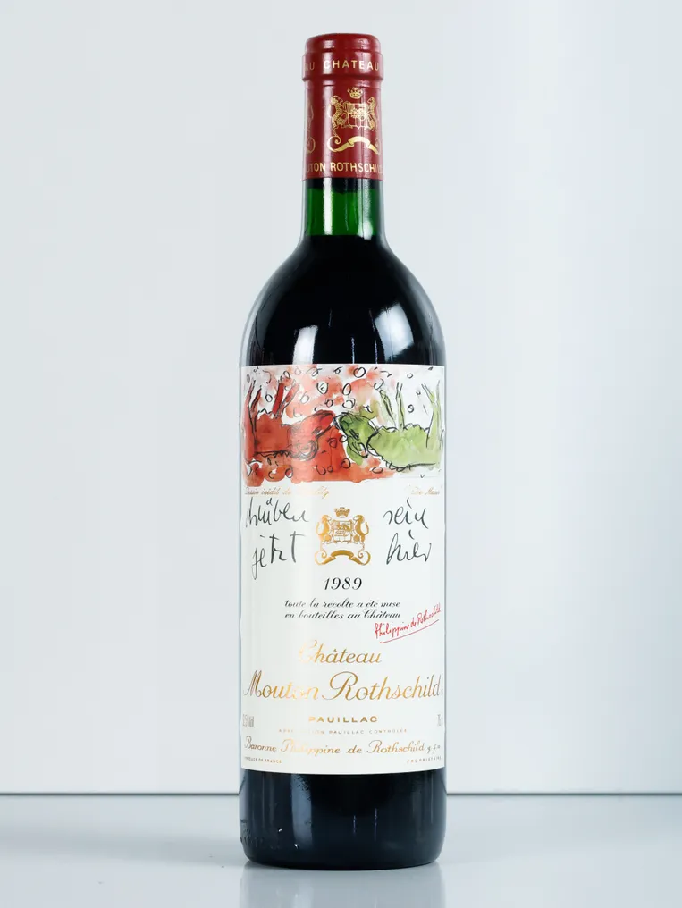 1989 Château Mouton Rothschild - Pauillac 1er Grand Cru Classé - 1 Bottle (0.75L) #1.0