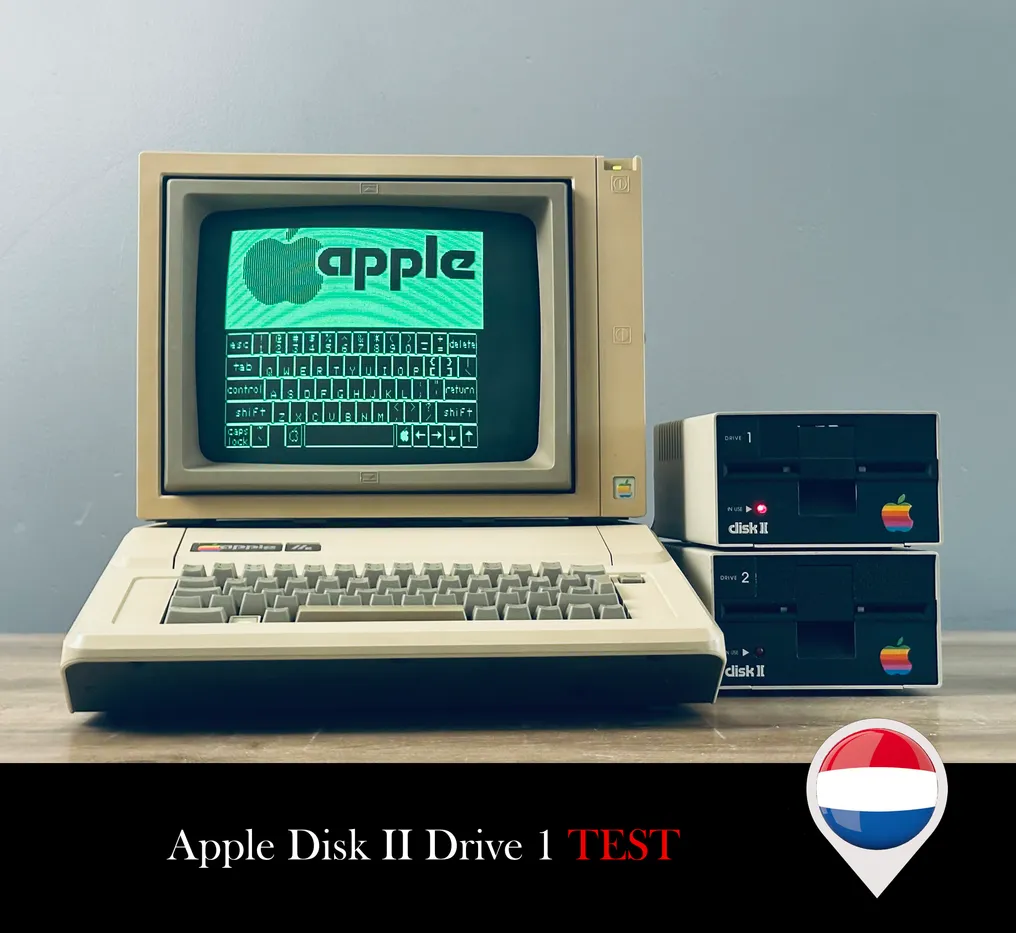 Apple Macintosh IIe Complete + Apple Monitor II + Apple II Original Disks + Apple Diskware Original NEW Software + A - Computador - Com caixa de substituição #4.3