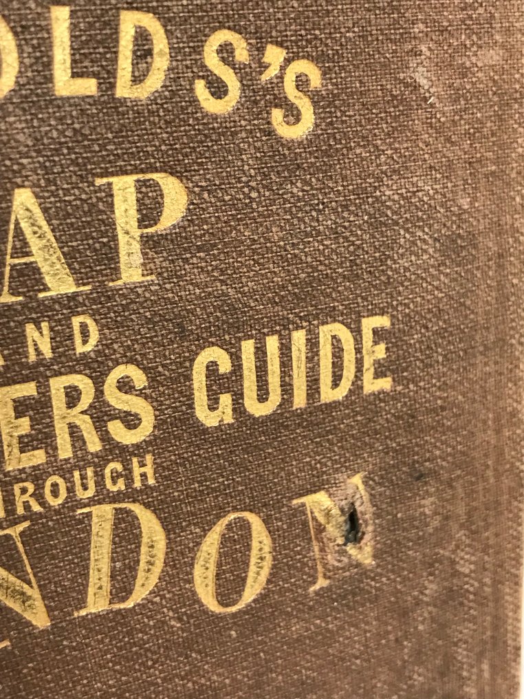 Reynold / H. Martin - Reynolds's Map and Strangers Guide Through London. - 1852 #4.3