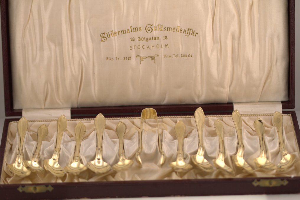 GAB - Lingură de ceai (13) - .830 argint #1.0