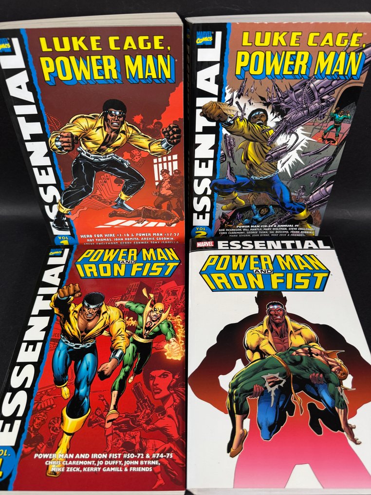 Luke Cage + LC & Iron Fist Essential - Vol. 1/2 + 1/2 - Marvel TPB - 4 TPB - Primera edición - 2005/2009 #1.0