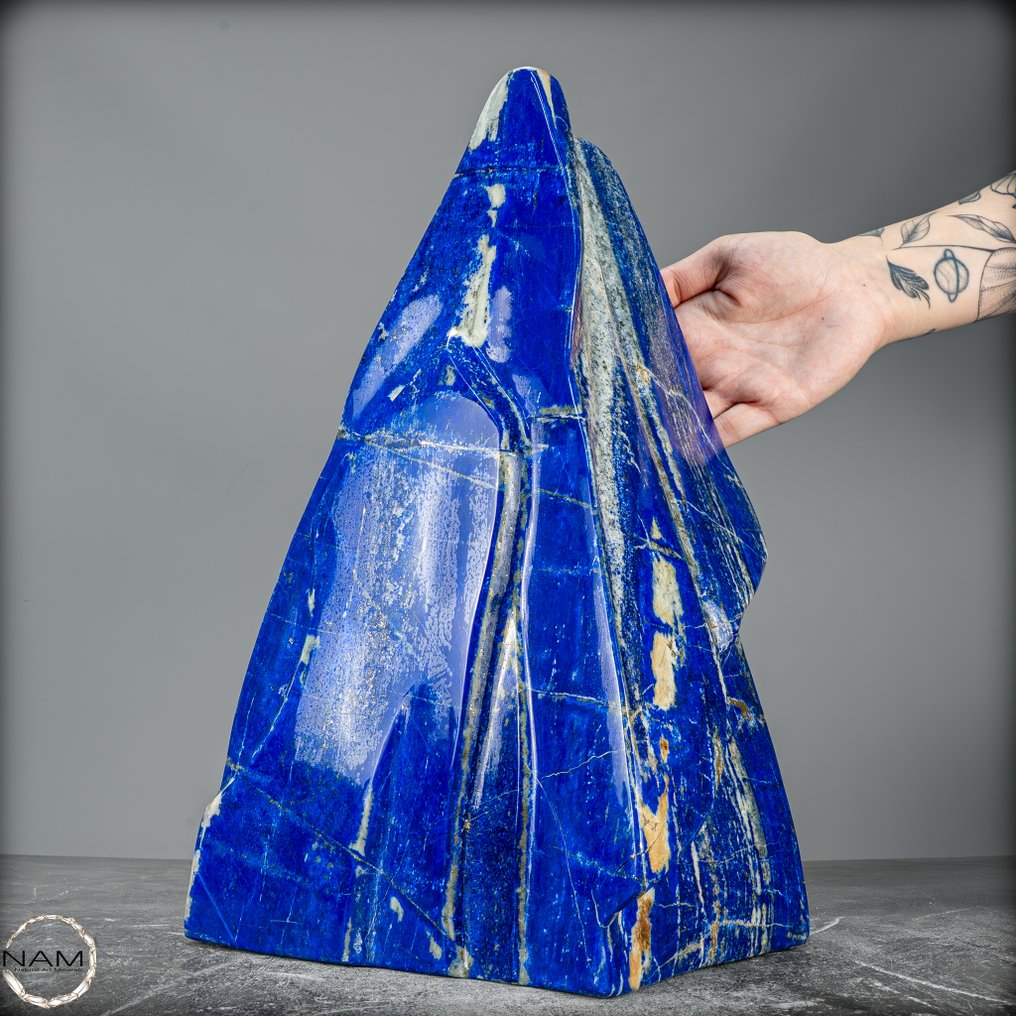 天然皇蓝色拉长石自由形状，15.5公斤 自然的杰作- 15530.77 g #2.1